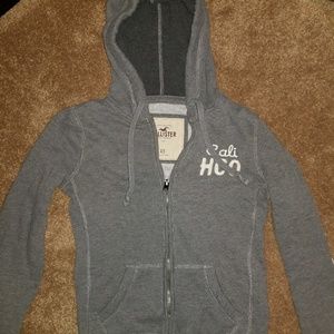 Hollister zipper hoodie
